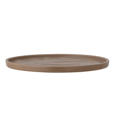 Bricka Brun Stengods Noria | Bloomingville