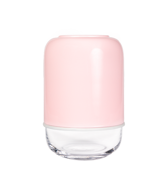 Muurla Capsule Vas Klar/Ljusrosa