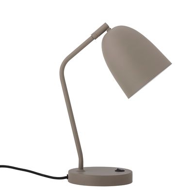 Bordslampa Grå Metall Lemar | Bloomingville