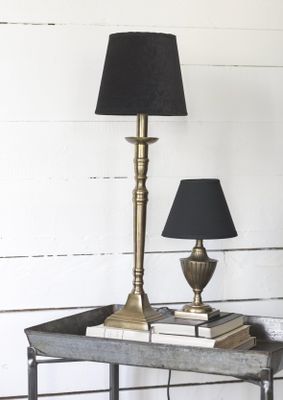 Salong Lampfot Antikmässing 53cm | PR Home