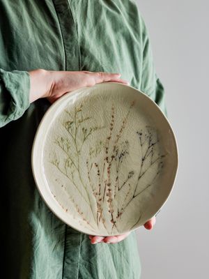 Tallrik Natur Stengods Bea | Bloomingville