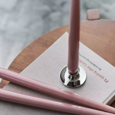 Hilke Collection Herrgårdsljus - Rosa Metallic