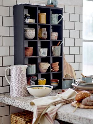 Mugg Brun Stengods Bealu Set om 2 | Bloomingville