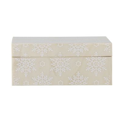 Cheri Låda m/lock Natur Harts H7.5cm Bloomingville