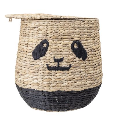 Youl Korg m/lock Natur Vattenhyacint Ø36 cm Bloomingville Mini
