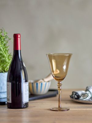 Vinglas Brun Glas Viaja | Bloomingville
