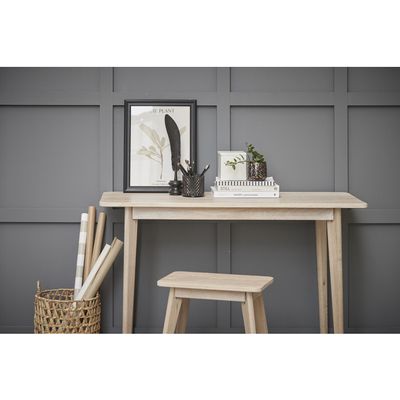 Lene Bjerre Ellie Skrivbord Vitkalkad Ek 120x55 cm