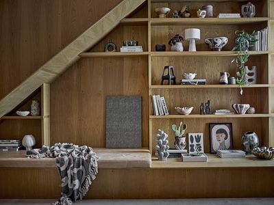 Bloomingville Rivalta Anslagstavla, Svart, Mdf L48xH71xW4 cm