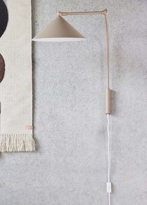 Vägglampa Offwhite Metall. Aluminium OYOY LIVING