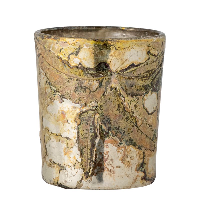 Värmeljushållare Brun Glas Holy | Bloomingville
