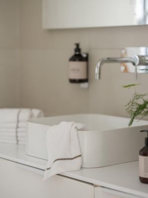 Svanefors Carlton Handduk Vit 30x30 cm