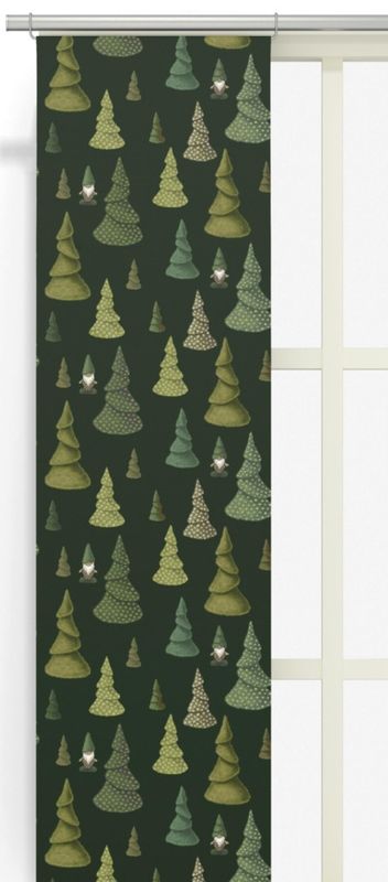 Tomtegömma grön panellängd 2 pack Arvidssons Textil