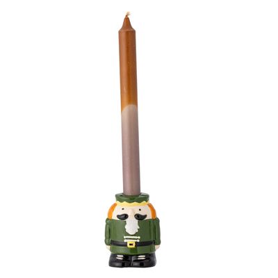 Ljusstake Grön Stengods Feast | Bloomingville