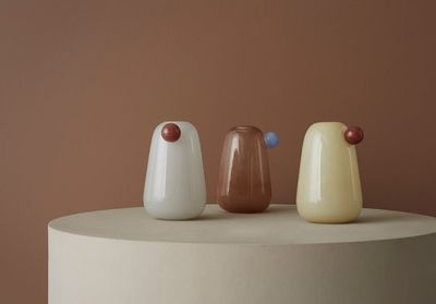 Vas Taupe / Amber Glas OYOY LIVING