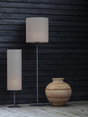 Agnar Golvlampa Outdoor Brun Svart 100cm | PR Home