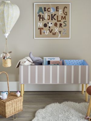 Bloomingville Salam Bokställ, Brun, Mdf L90xH50xW30 cm