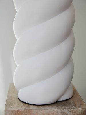 Spin Lampfot Vit 41cm | PR Home
