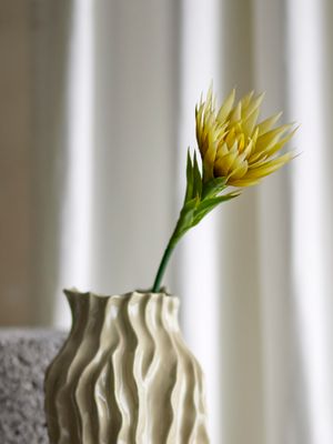 Stjälk Gul Konstgjorda blommor Lily | Bloomingville