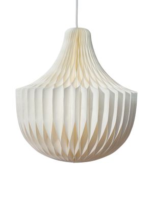 PR Home Vicky takskärm Vit papper 40cm