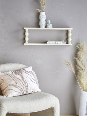 Bloomingville Salino Hylla, Vit, Mdf L60xH21,5xW17 cm