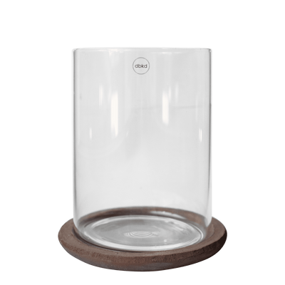 DBKD Terra Glass Candle large Brun