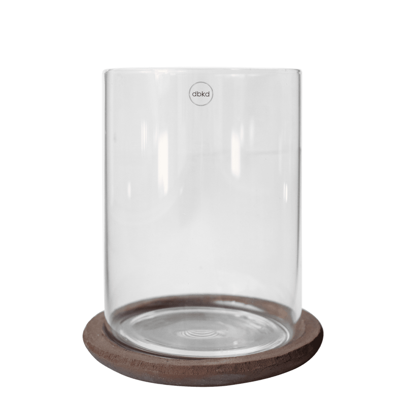 DBKD Terra Glass Candle large Brun