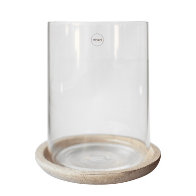 DBKD Terra Glass Candle large sand