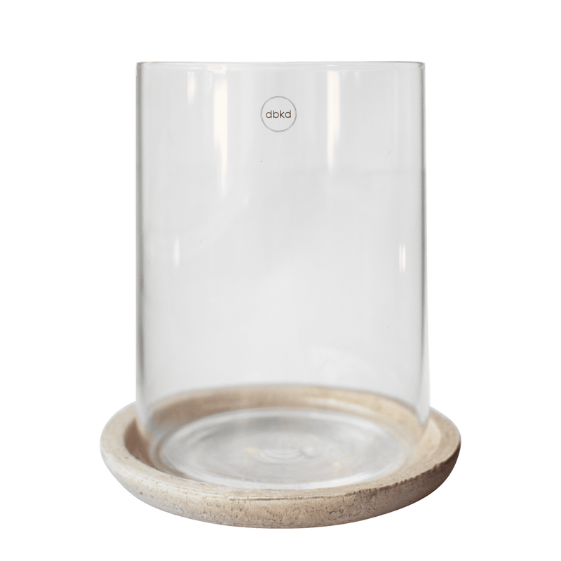 DBKD Terra Glass Candle large sand