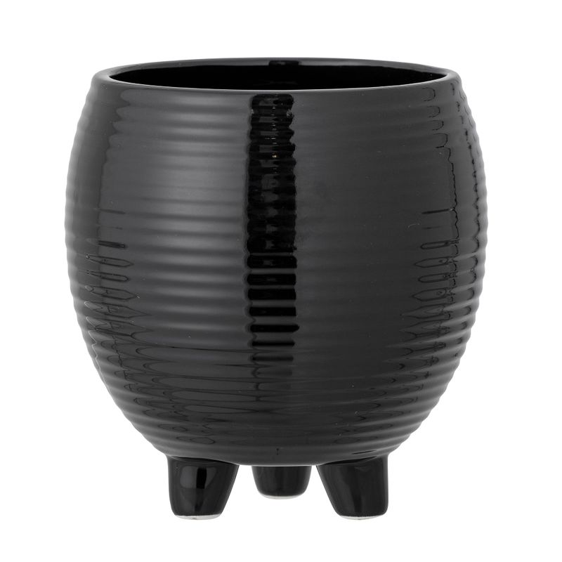 Kruka Svart Keramik Arnel | Bloomingville