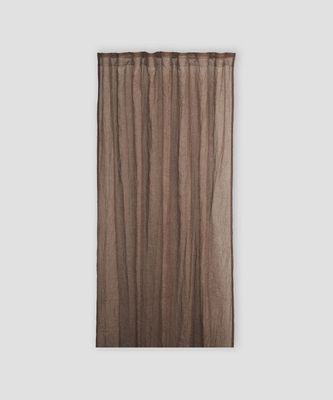 Jakobsdals Mirja Gardinset 130x275 cm Brun