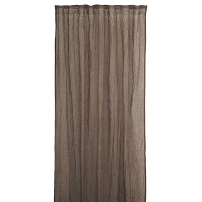 Jakobsdals Mirja Gardinset 130x275 cm Brun