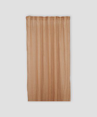 Jakobdahls Mirja Gardinset 130x275 cm Ljus rost