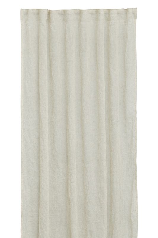 Jakobdahls Mirja H&C Gardinset 130x275 cm Offwhite
