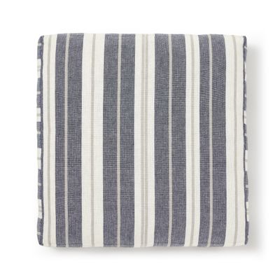 Jakobdahls Riga Sittdyna 40x40x5 cm Blå/Vit