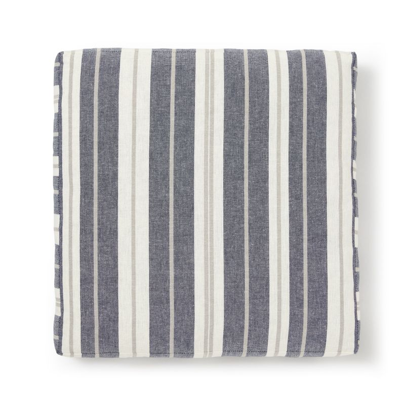 Jakobdahls Riga Sittdyna 40x40x5 cm Blå/Vit