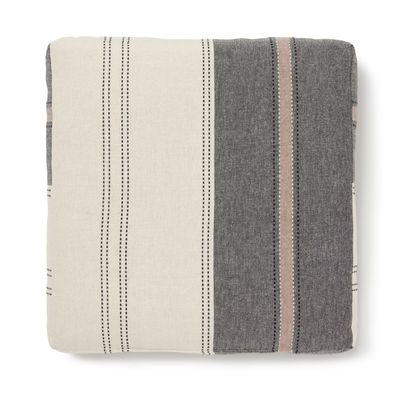 Jakobsdals Lea Sittdyna 40x40x5 cm Svart/Offwhite