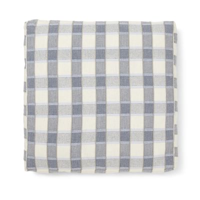 Jakobdahls Quadro Sittdyna 40x40x5 cm Blå/Vit