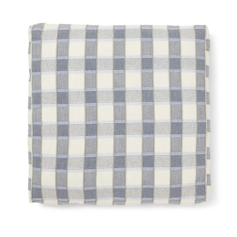 Jakobdahls Quadro Sittdyna 40x40x5 cm Blå/Vit