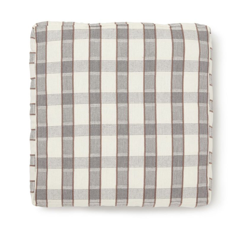 Jakobsdals Quadro Sittdyna 40x40x5 cm Svart/Offwhite
