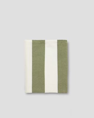 Jakobdahls Striato Duk 140x260 cm Oliv