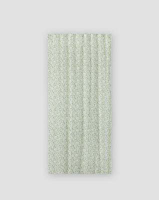 Jakobdahls Fiora Gardinset 2x140x240 cm Grön/Vit