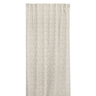 Jakobdahls Fiora Gardinset 2x140x240 cm Beige/Vit