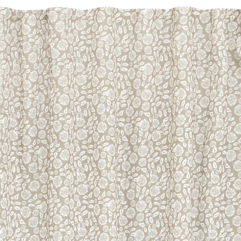 Jakobdahls Fiora Kappa 50x250 cm Beige/Vit