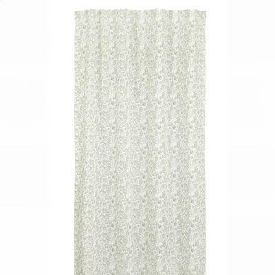 Jakobdahls Granata Gardinset 2x140x240 cm Grön/Vit