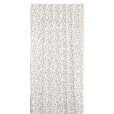 Jakobsdals Granata Gardinset 2x140x240 cm Grå/Vit
