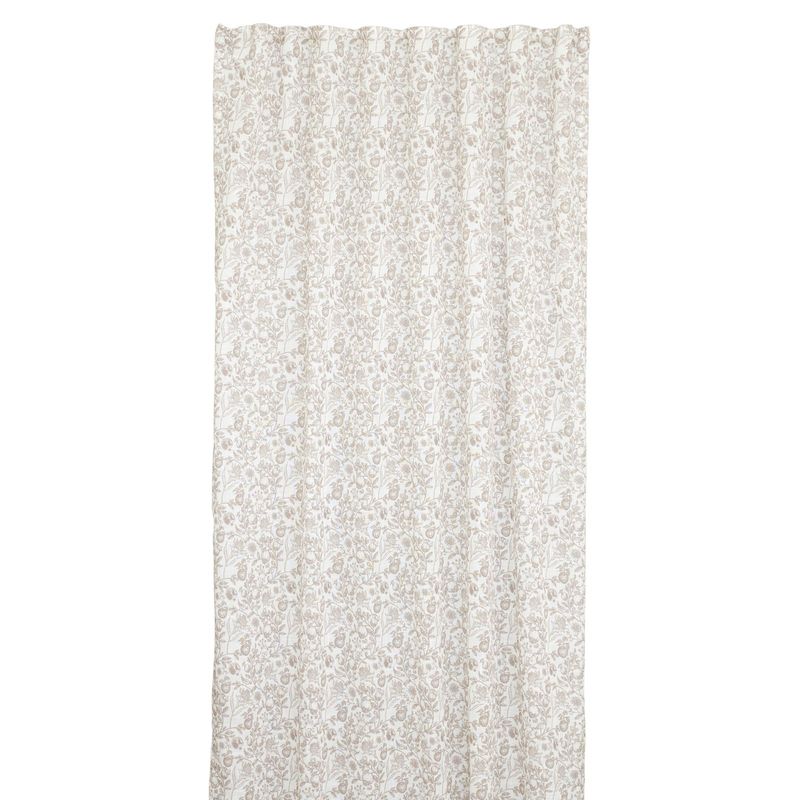 Jakobsdals Granata Gardinset 2x140x240 cm Grå/Vit