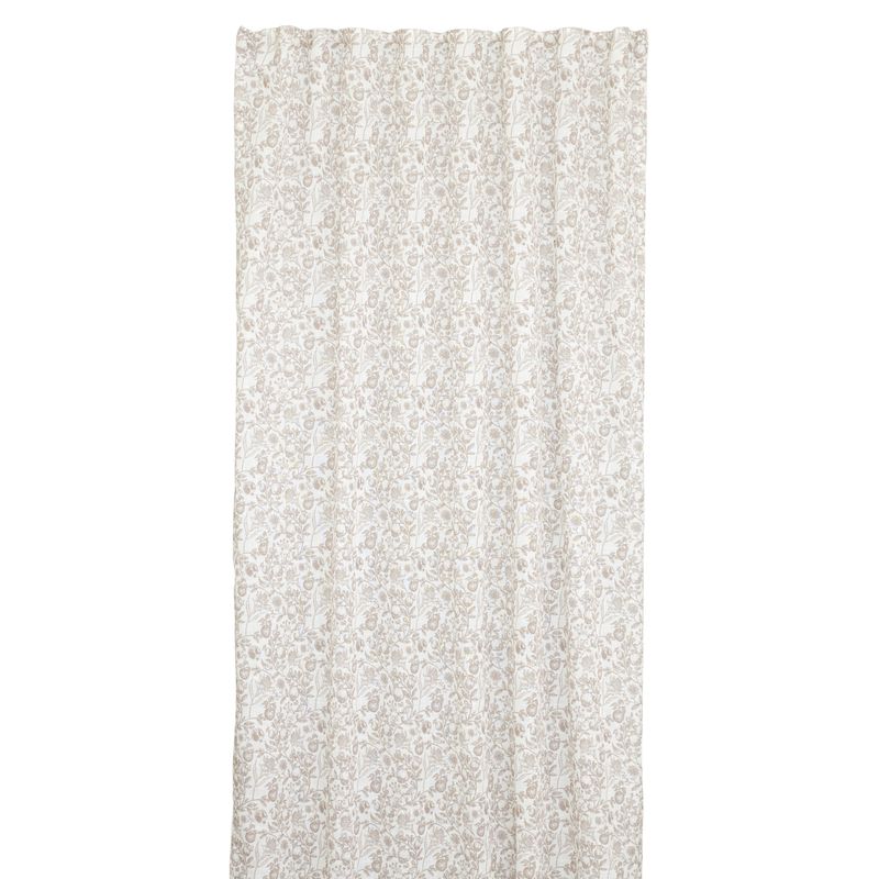Jakobdahls Granata Gardinset 2x140x240 cm Grå/Vit