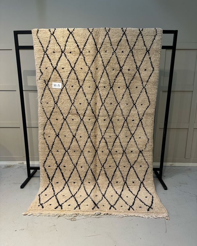 Jakobdahls Vintage Matta M 310x140 cm Natur/Svart