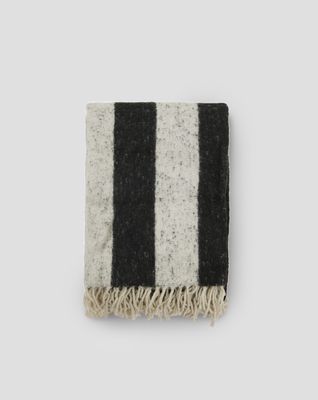 Jakobdahls Zara blockstripe Pläd 130x170 cm Sot