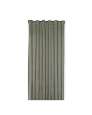Jakobdahls Brooke Gardinset 2-pack 2x140x275cm Mossa